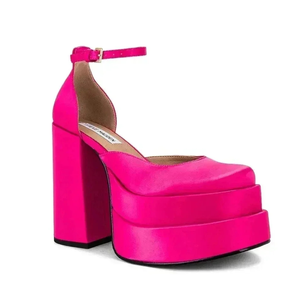 Steve Madden Pink Platform Heels